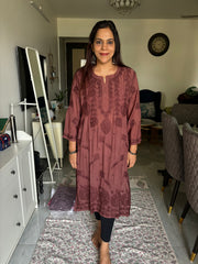 Pure muslin premium quality chikankari kurtha